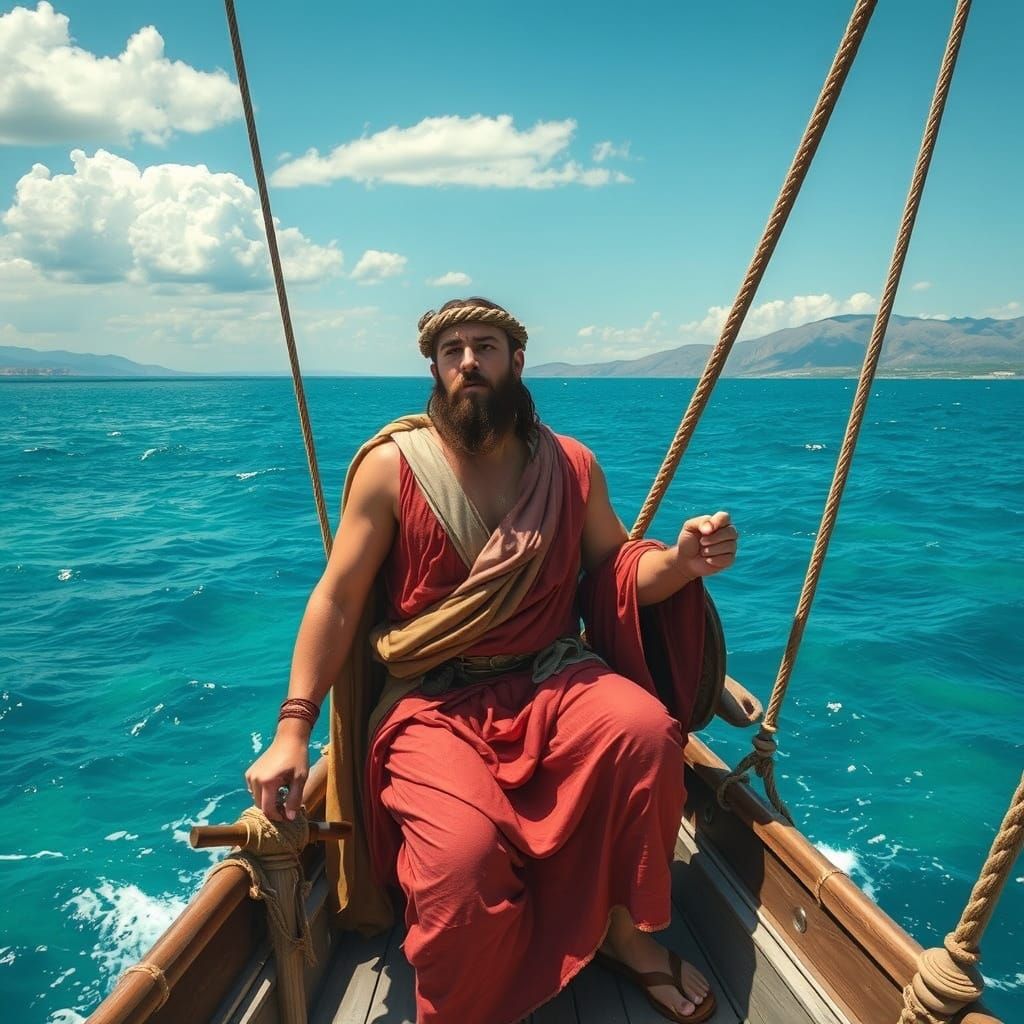 Ulysses Sails the Aegean Sea: Mythological Realism