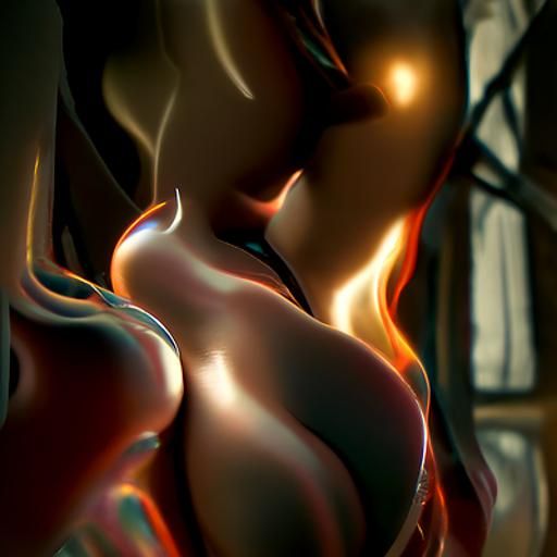 Warm Brothel Interior with Polished VFX Effects