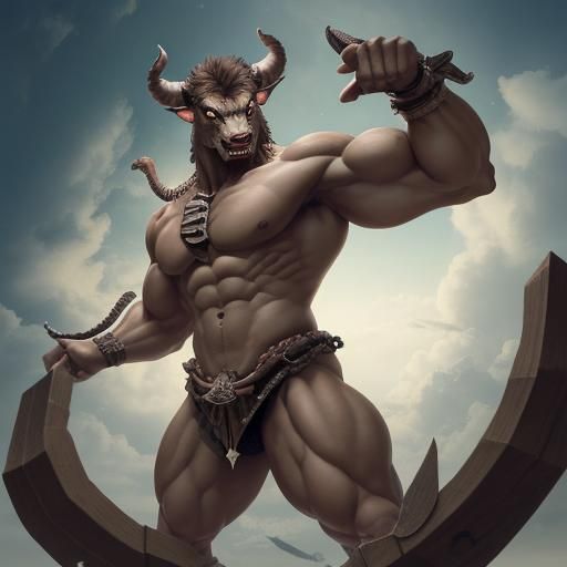 Powerful Minotaur Strength