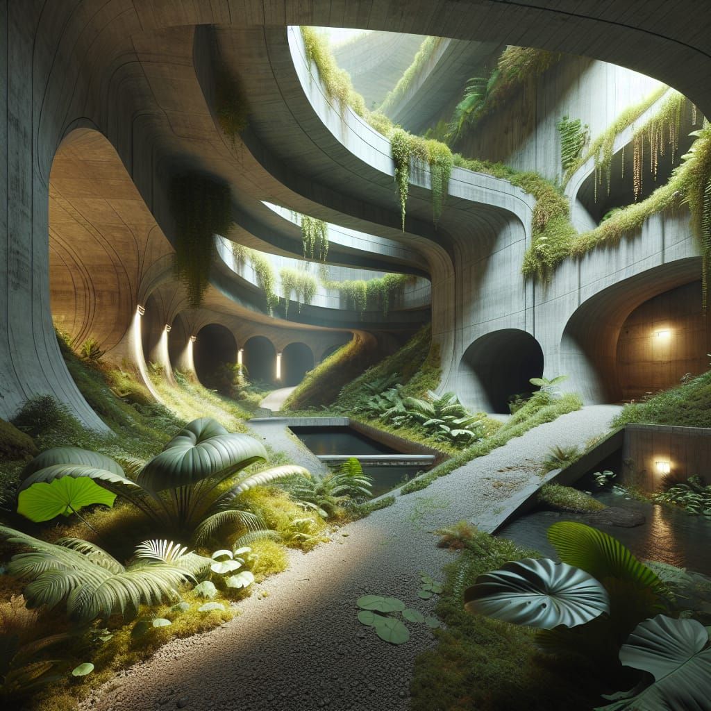 Underground Earthship entrances