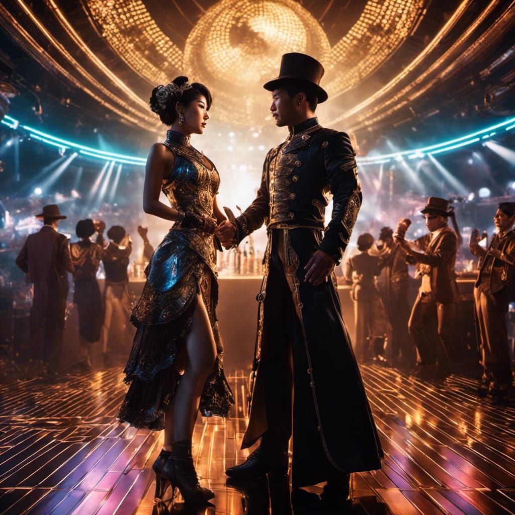 Shanghai Tang Steampunk Dancer