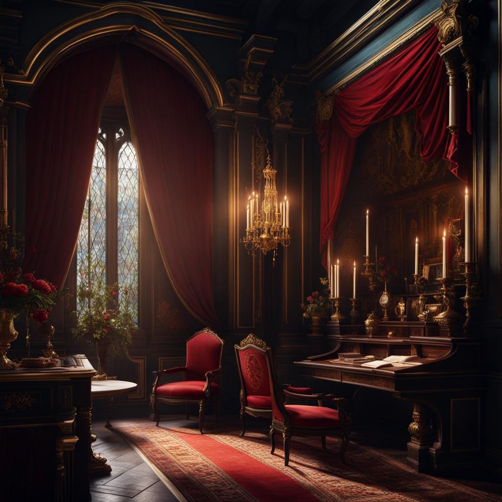 Don Giovanni and Leporello: Detailed Fantasy Art