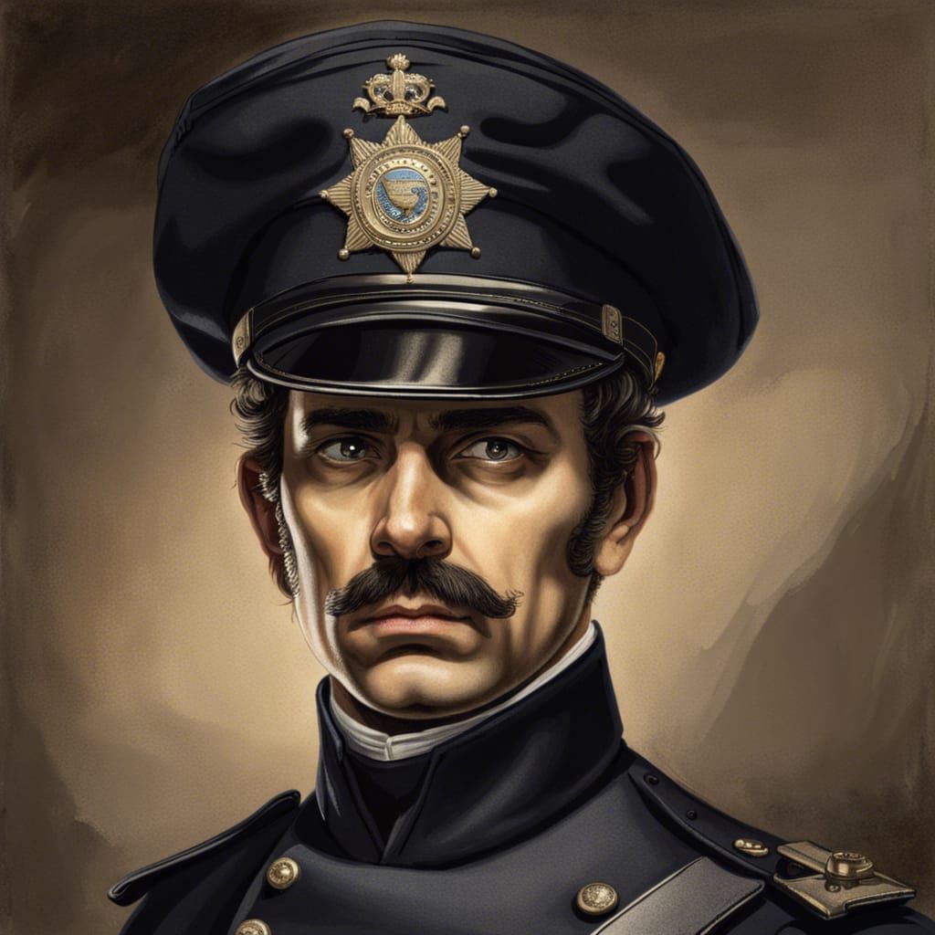 Policeman from 1800th