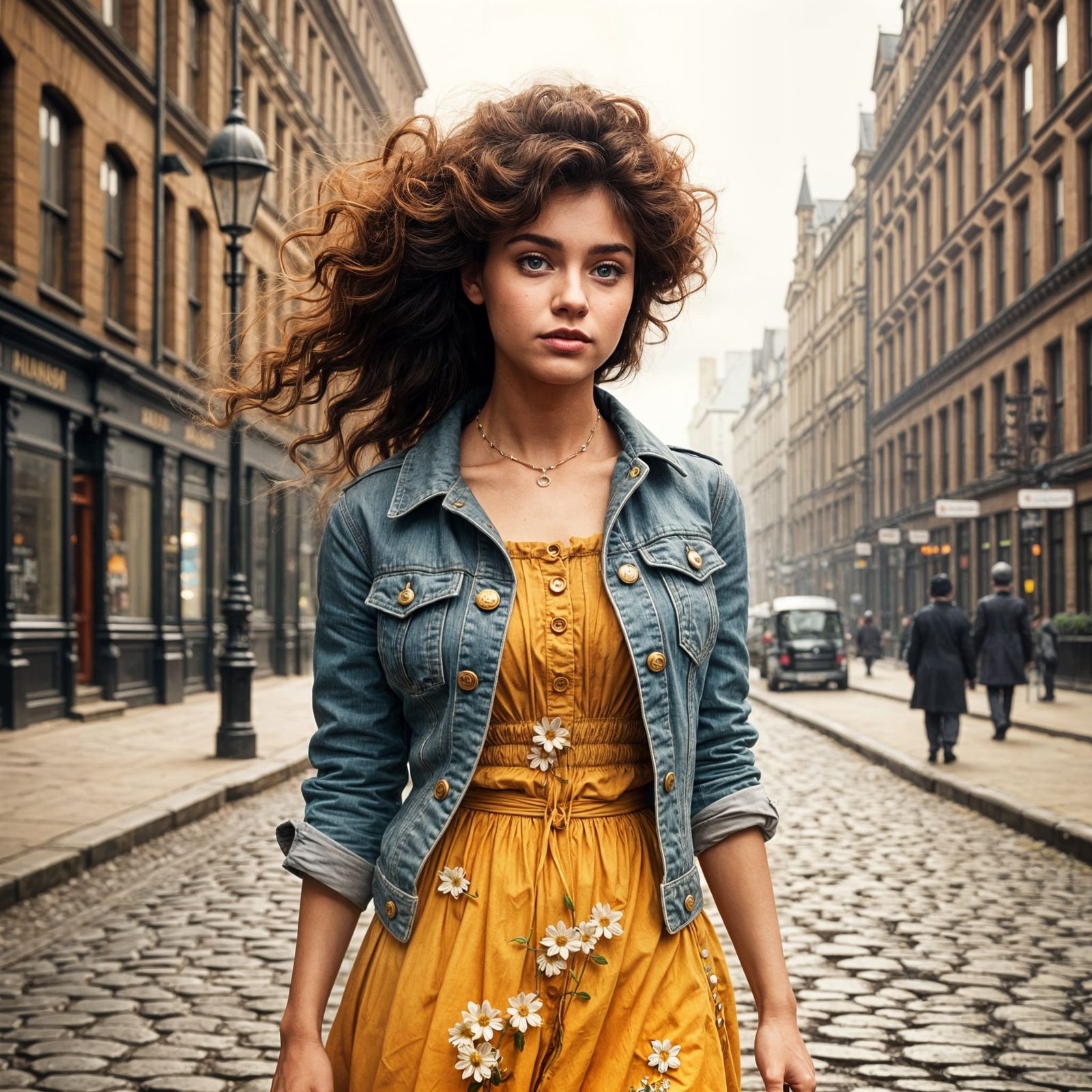 Girl in Glasgow: A Gibson Girl Portrait