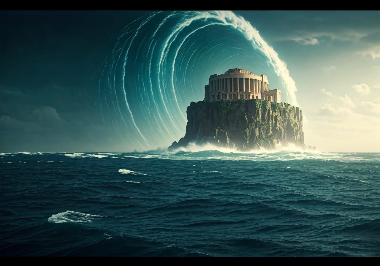 Atlantis Under Threat of Tsunami