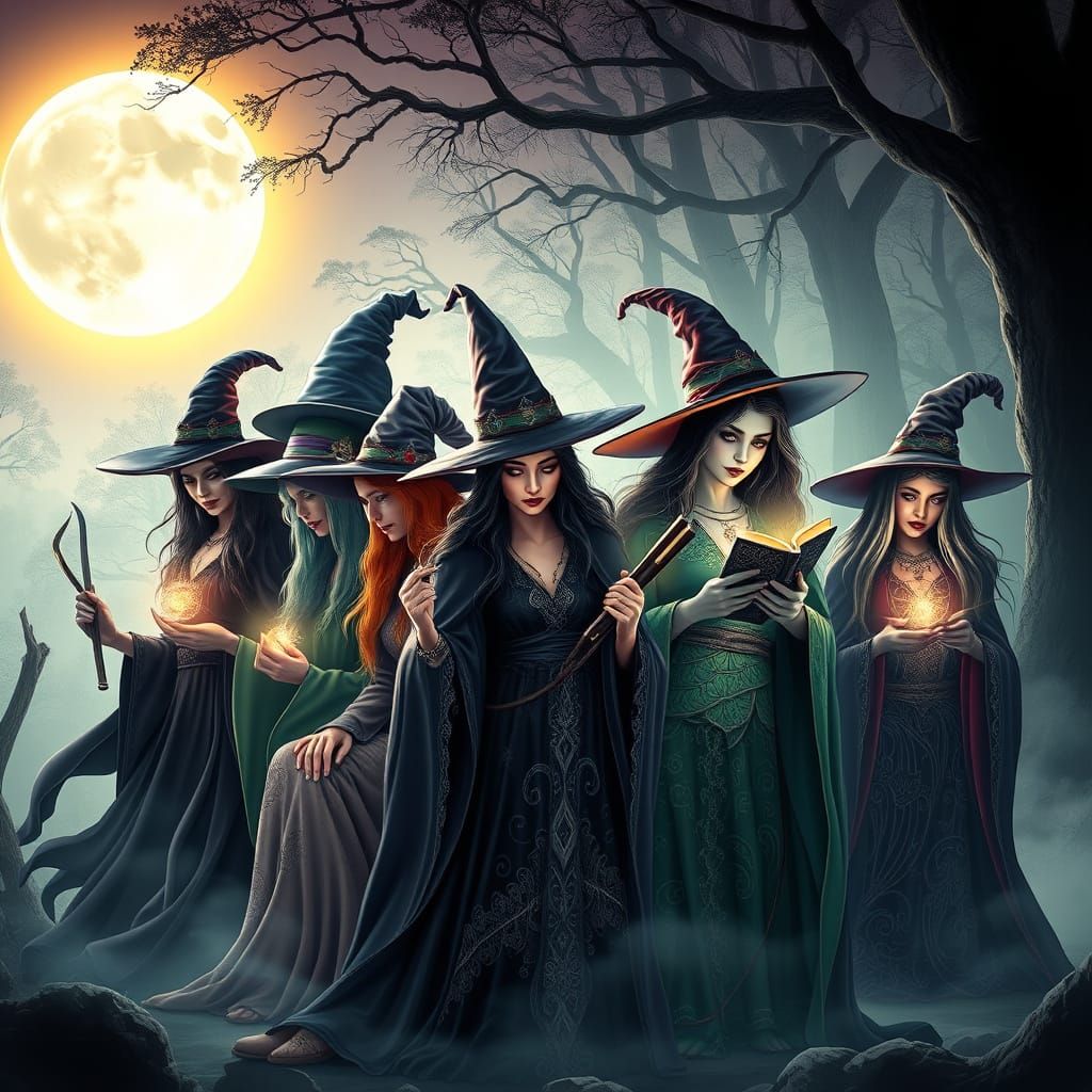 Diverse Witches: Ancient Magic Meets Modern Tech