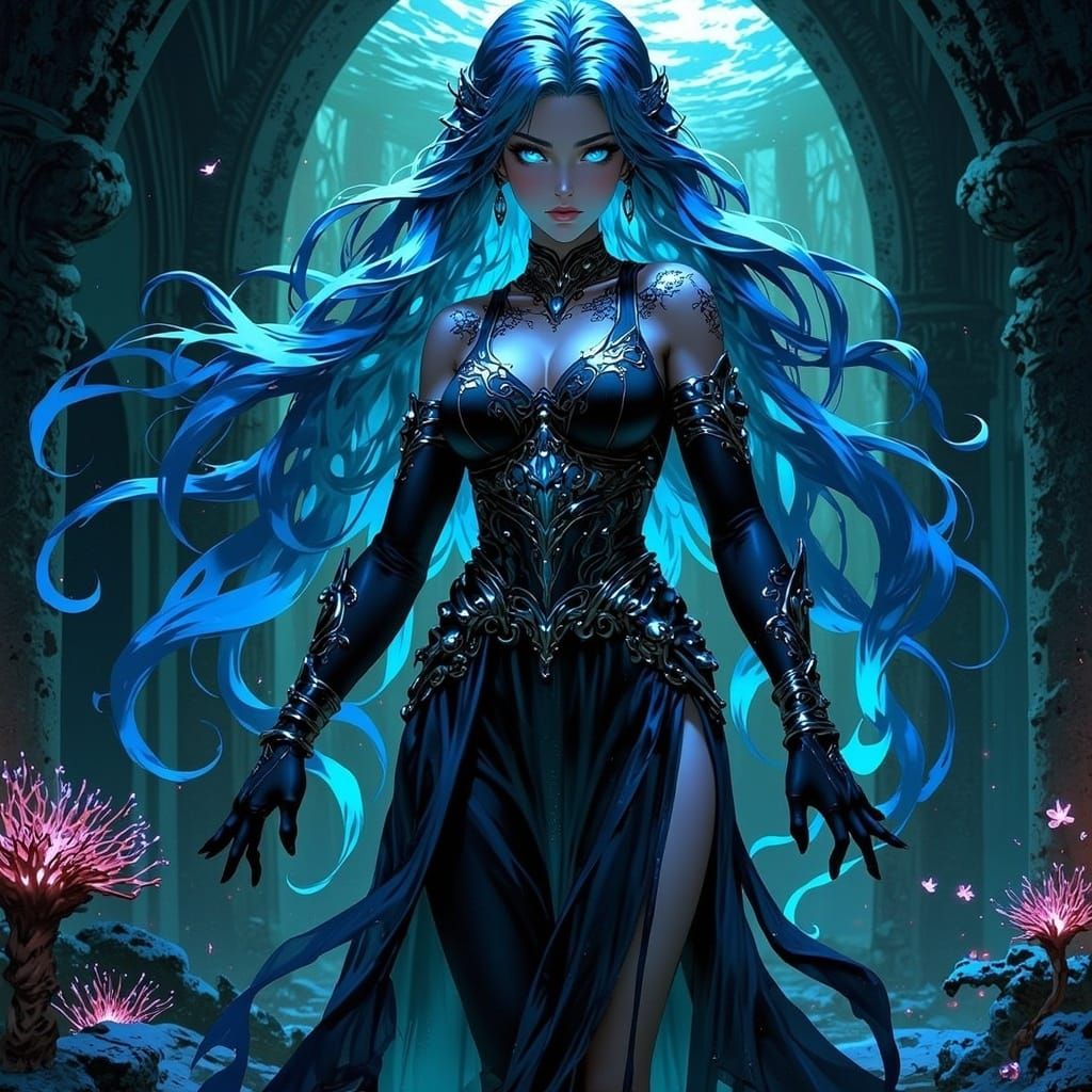 Majestic Ocean Queen in Sunken Throne Room