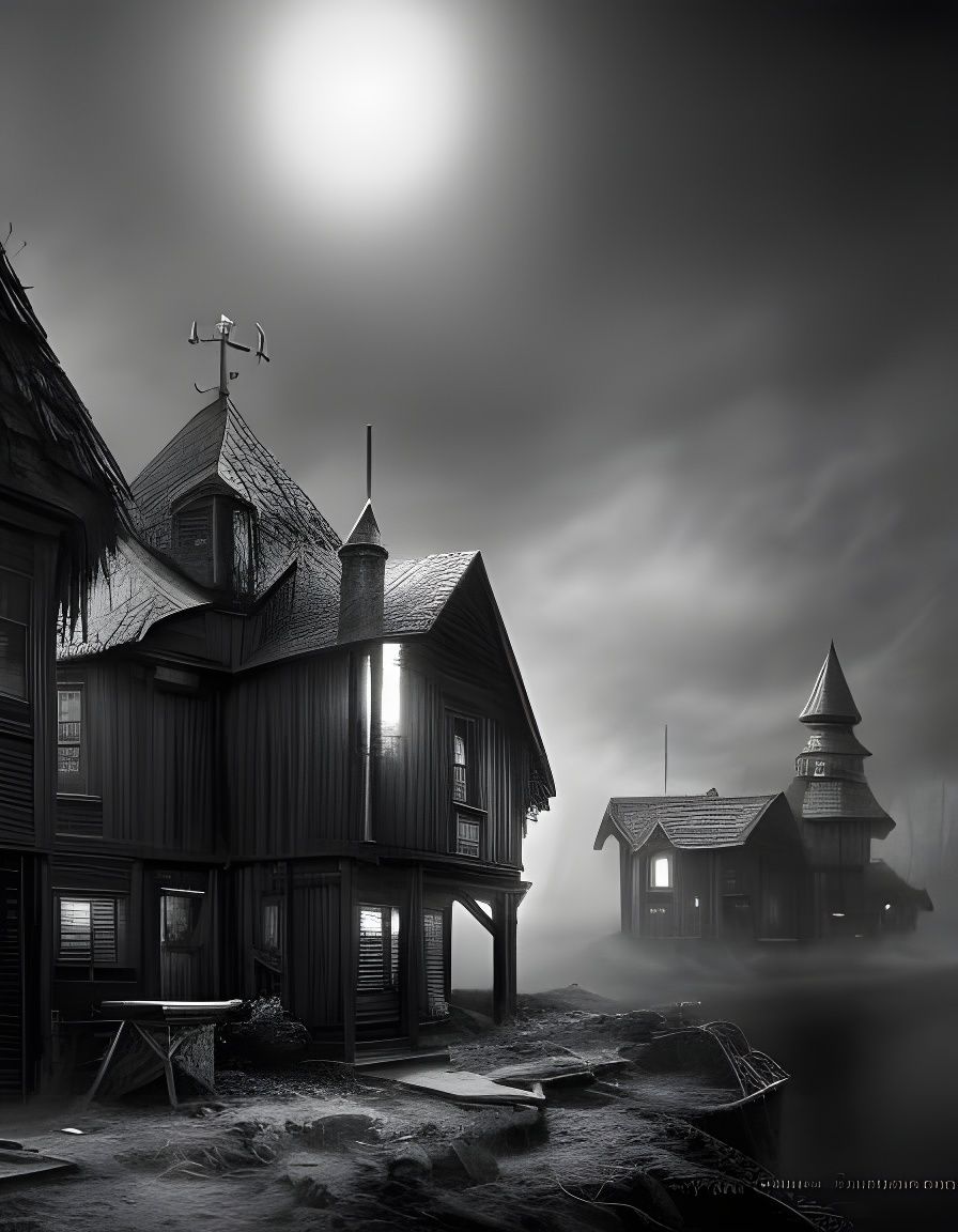 night by the riverside