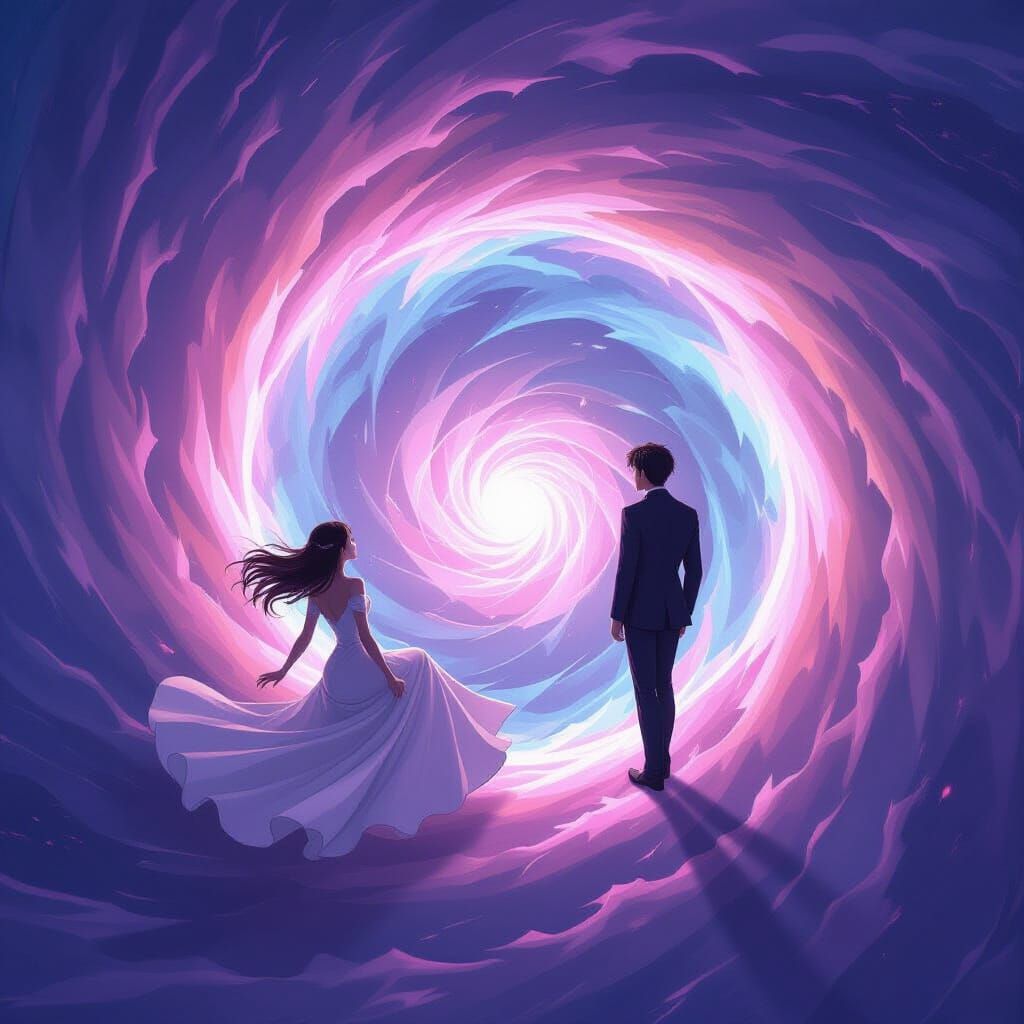 Pilot Meets Timeless Man in Melancholy Wormhole Encounter