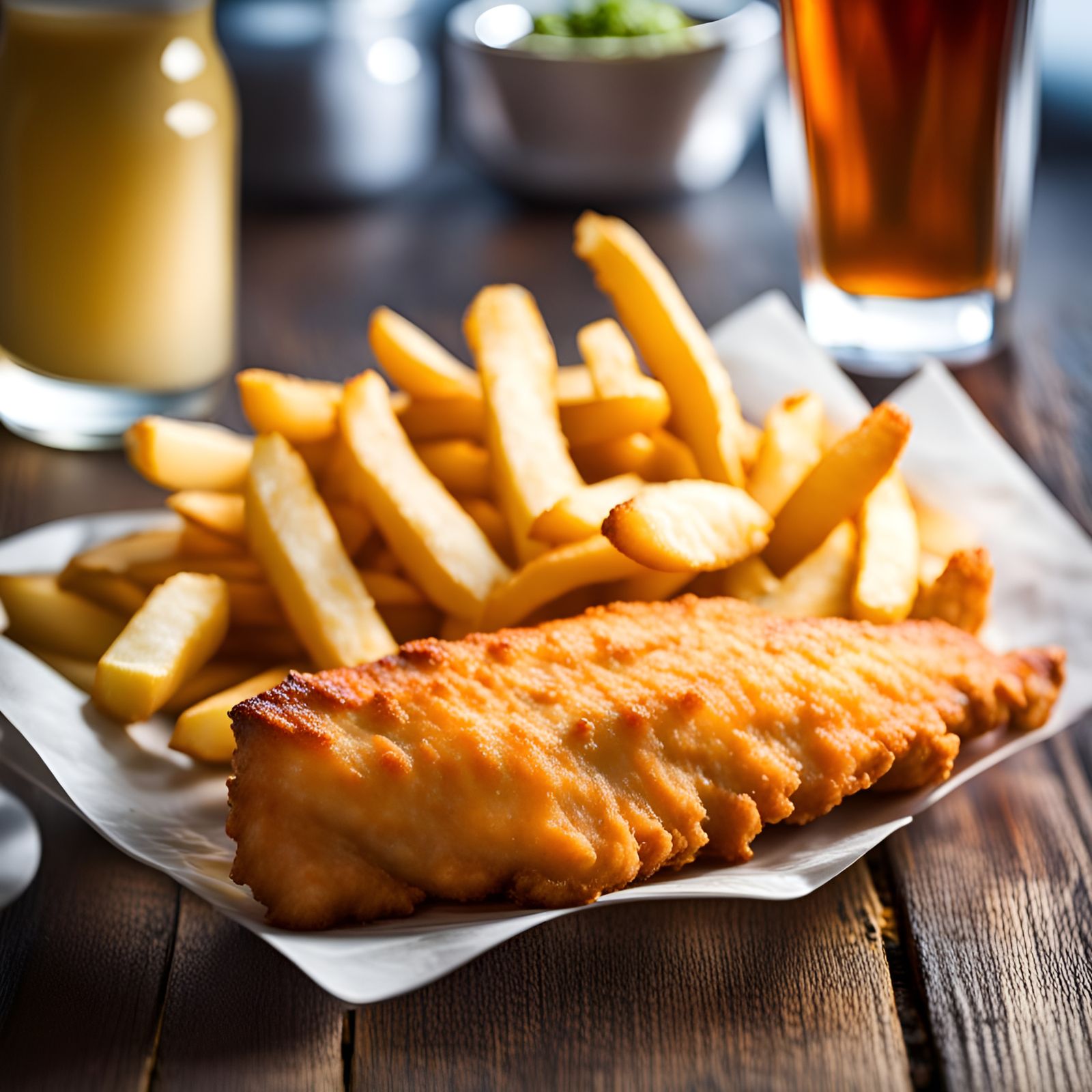Classic Fish and Chips, UK: Professional Photo