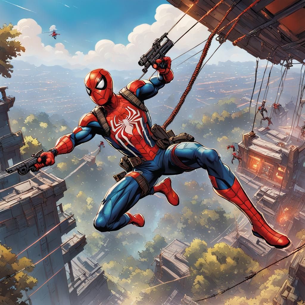Spiderman in Apex legends