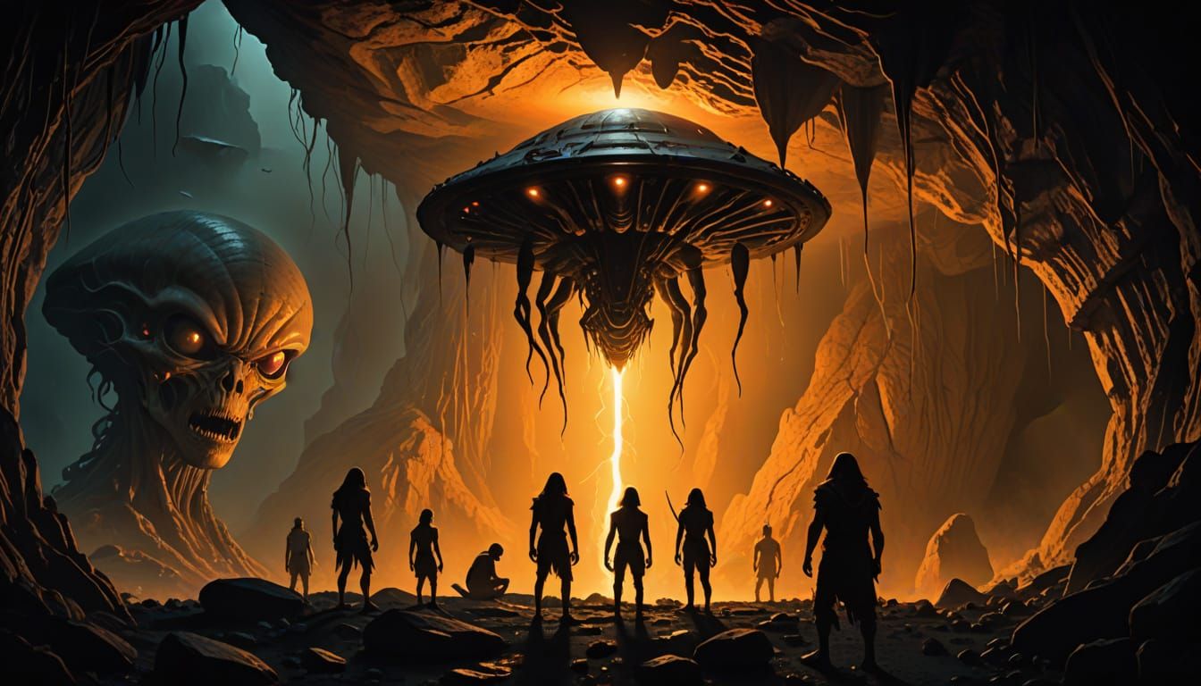 Giger-esque Sci-Fi Horror: Alien Sacrifice