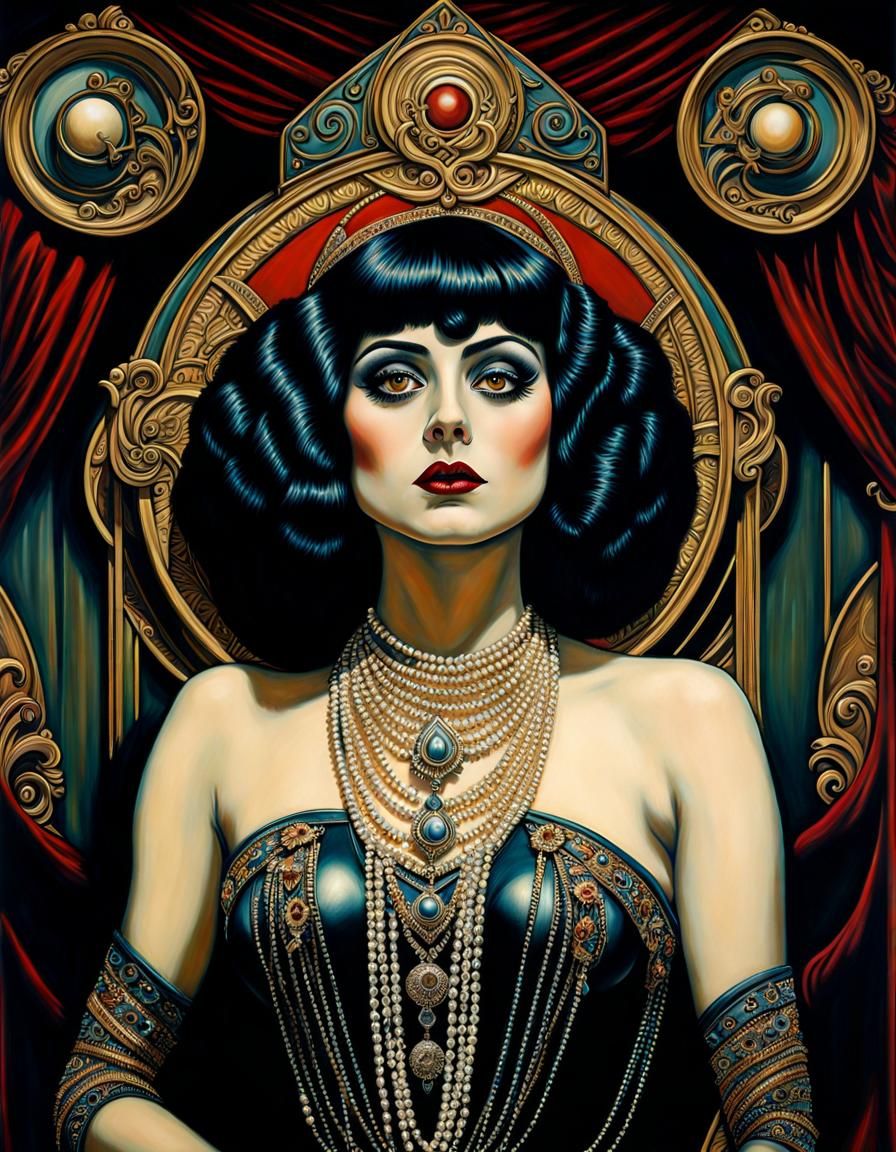 Theda Bara, silent movie star, the original Vamp