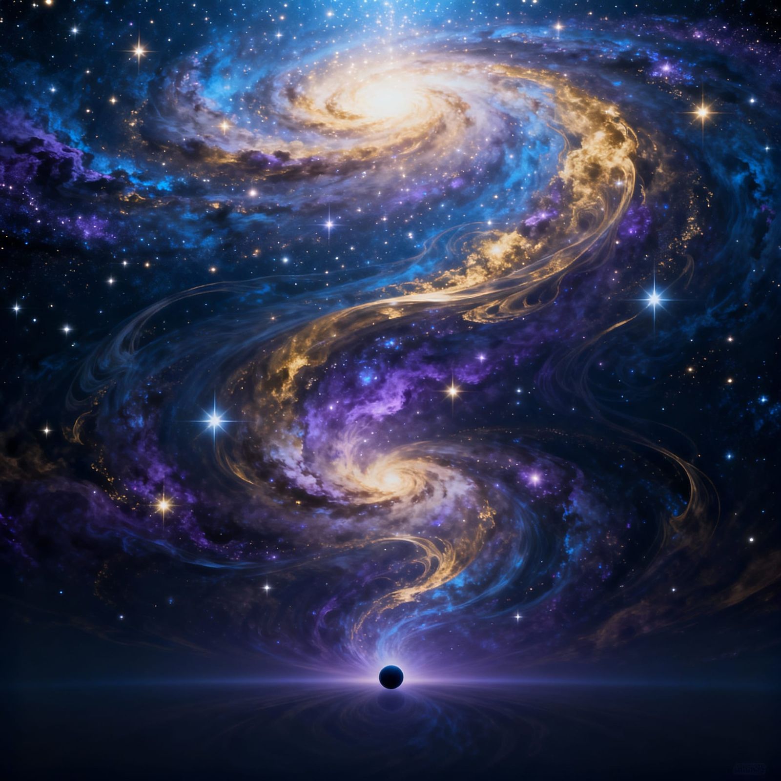 Universe Growing From Seed to Infinity