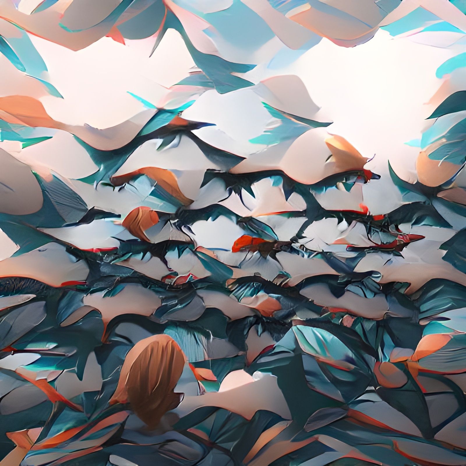 Birds and Fish in Tessellated Flight
