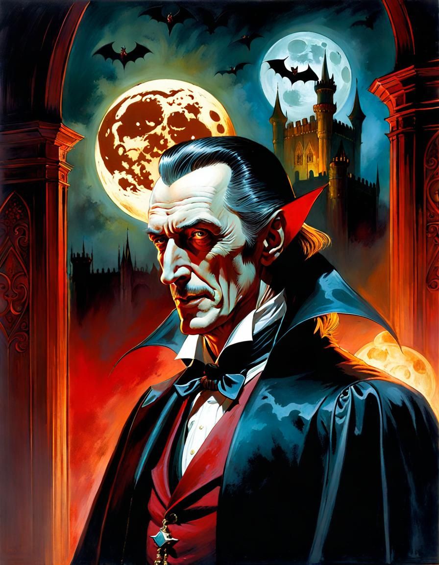 1944-1966 John Carradine - Dracula #2
