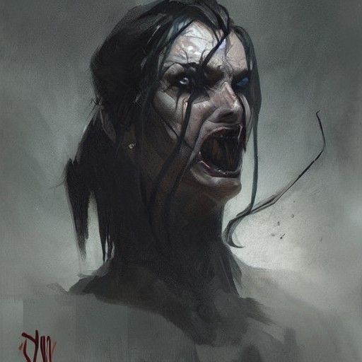 Sinister Dystopian Future, Greg Rutkowski Style