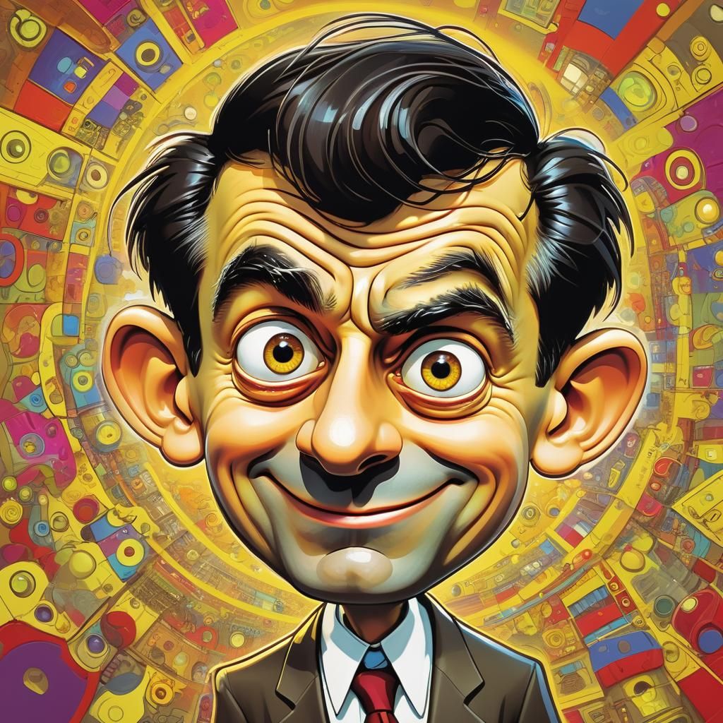 Toon Caricature Series - Mr Bean