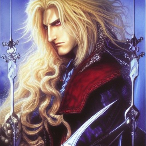 Alucard in Symphony of the Night Style