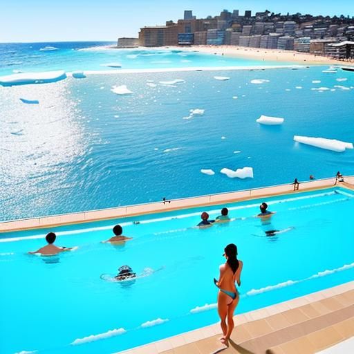 Bondi Beach Icebergs, Sydney Australia