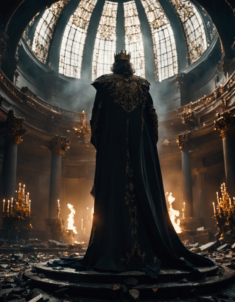 Majestic Ruin of a Fallen Monarch