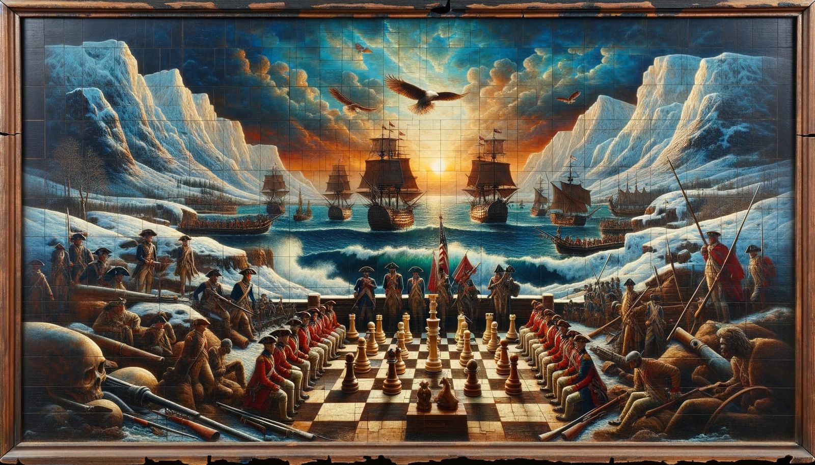 The end of the American Revolutionary War