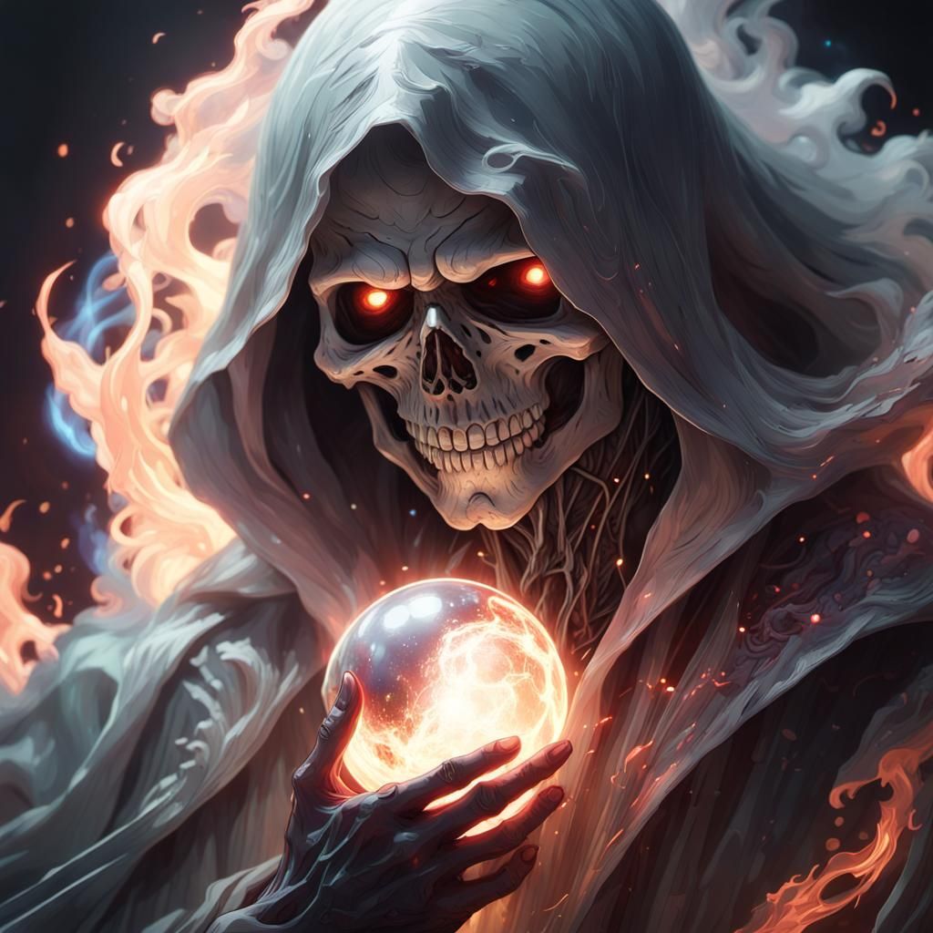 Death Devouring Light: Hyperdetailed Concept Art