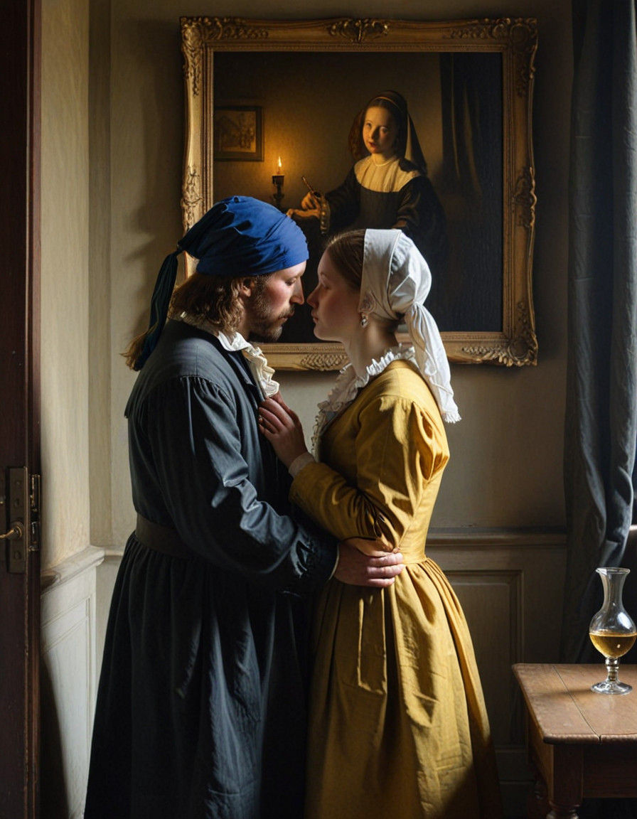 Whispers of Love in Warm Golden Light