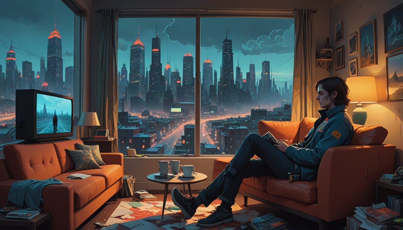 A Person Trapped in Fantasy, Longing for Reality