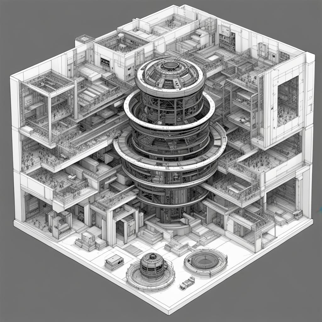 Space Station - Power Core - Revisit #1