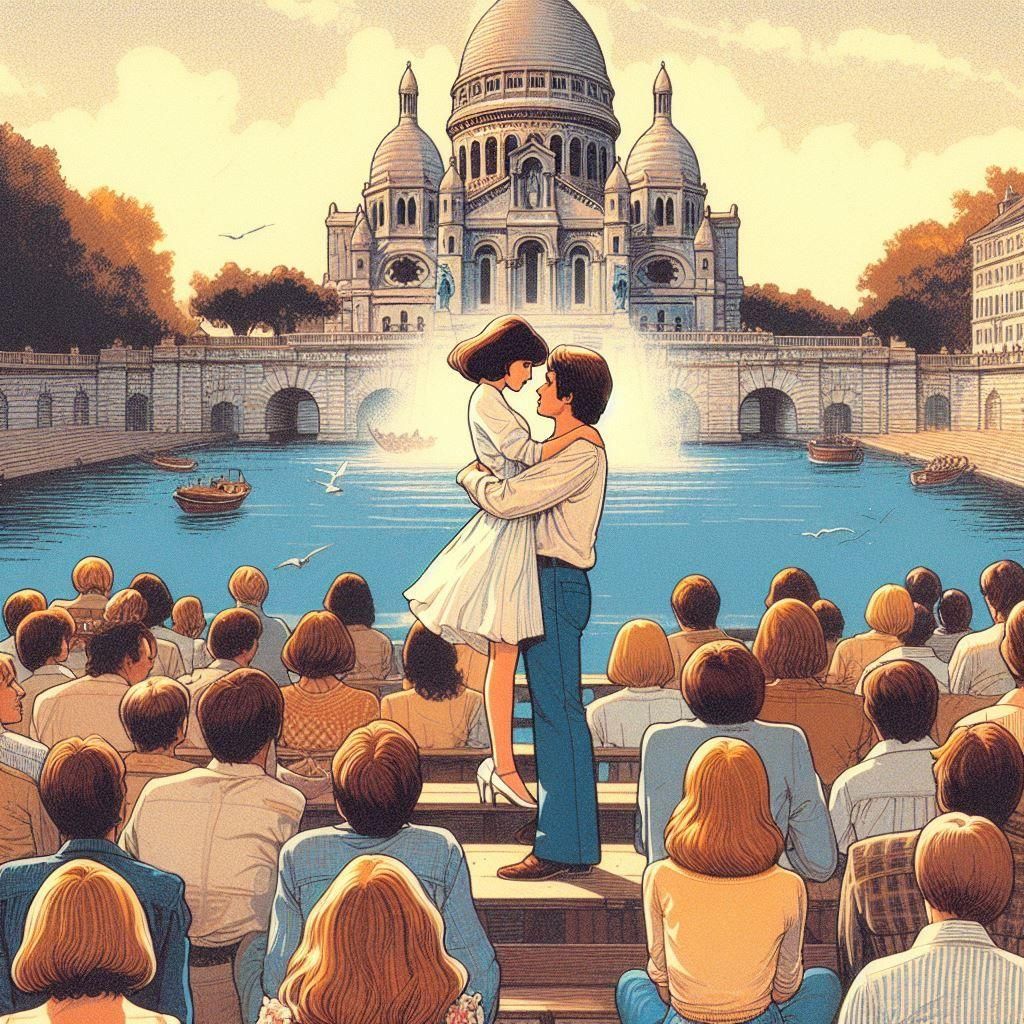 Futuristic Sci-Fi Cityscape with Neon Lights