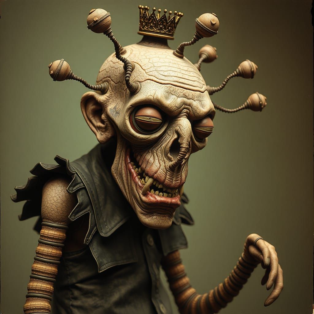 Macabre Freaks and Oddities in Sinister Horror Style