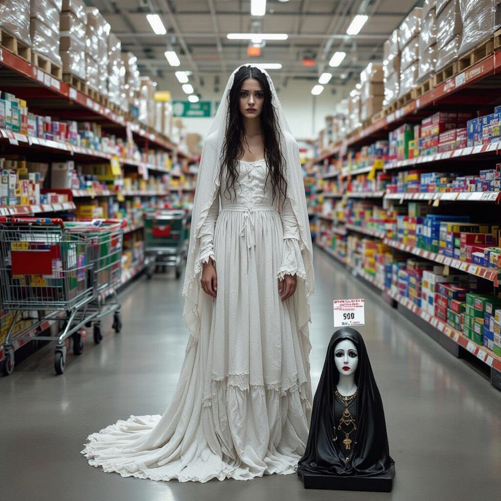 La Llorona Statue Appears at Costco
