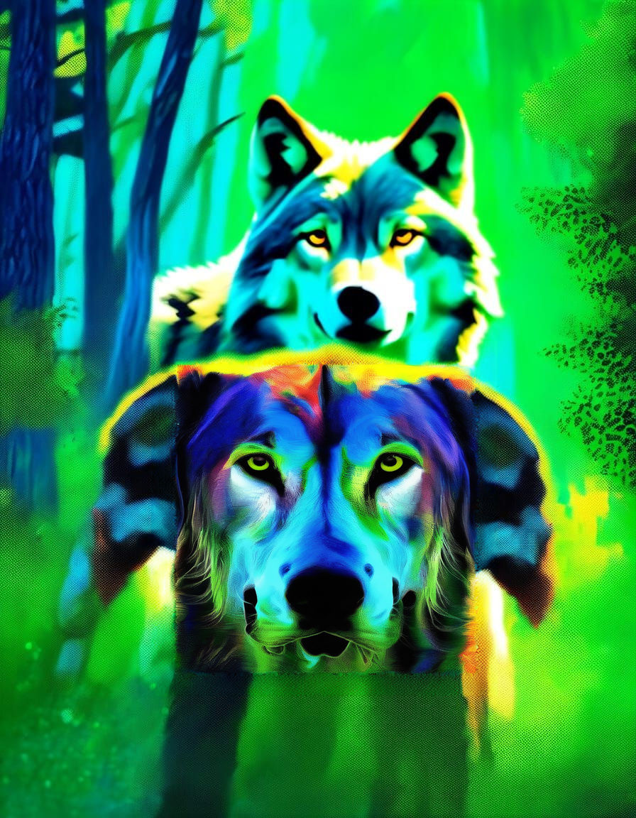 Unbridled Wilderness Scene