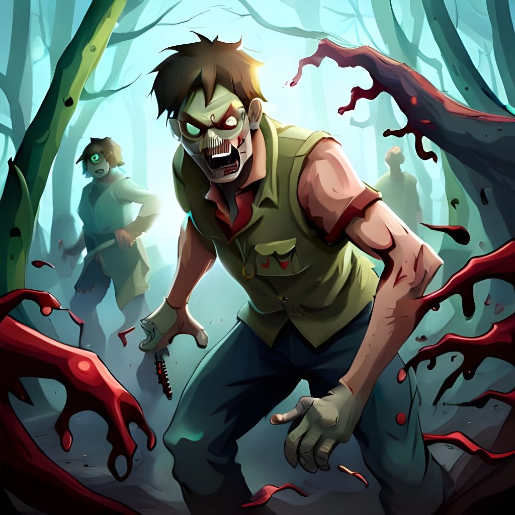 AI Generated Zombie Image