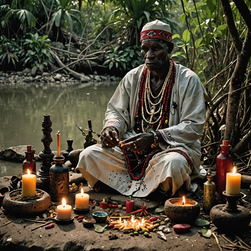 Voodoo Priest Haiti (part 2)