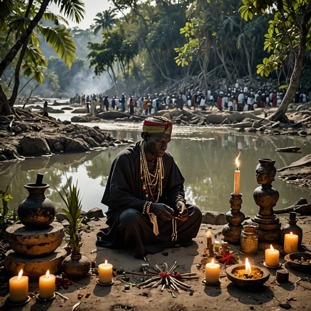 Voodoo Priest Haiti (part 1)