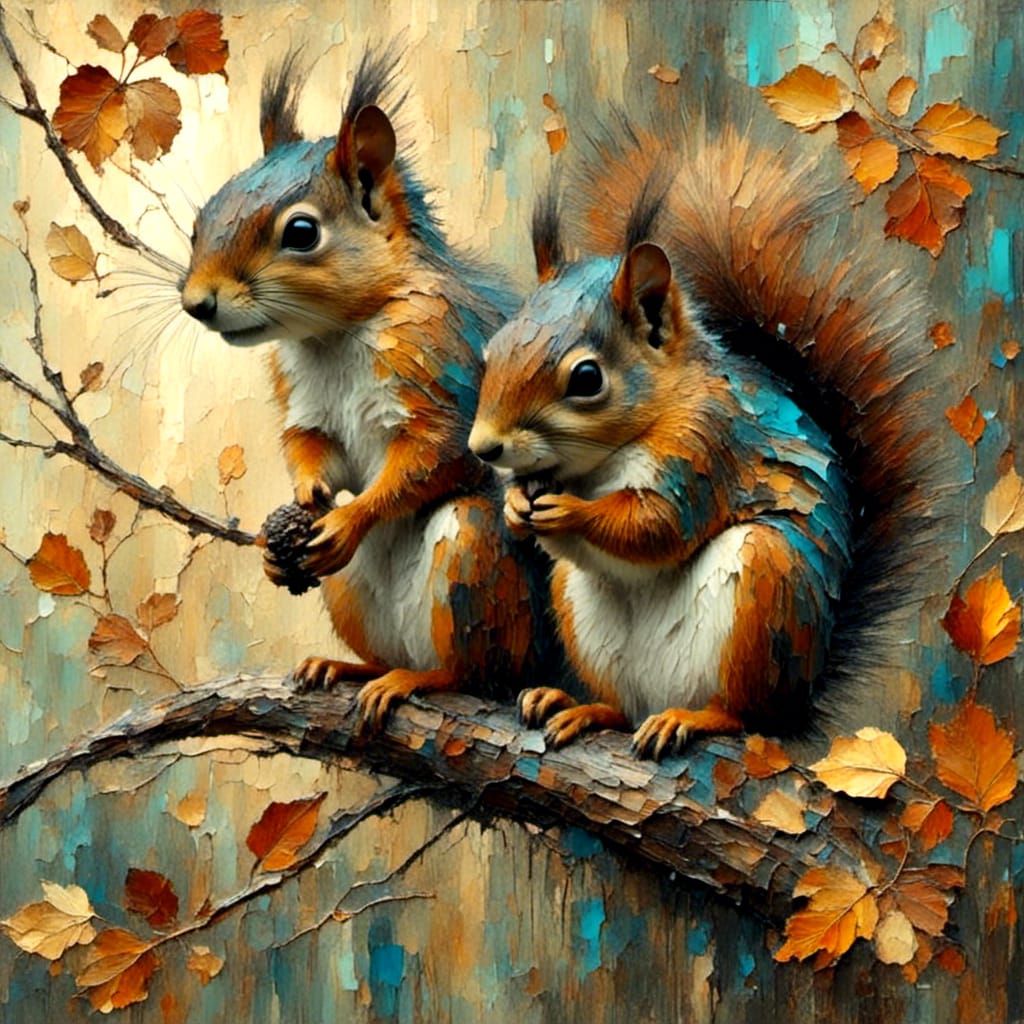 sharing acorns