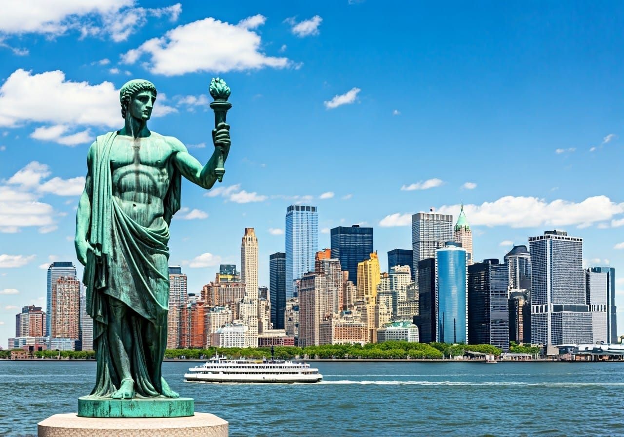 Gender inversion : Statue of liberty