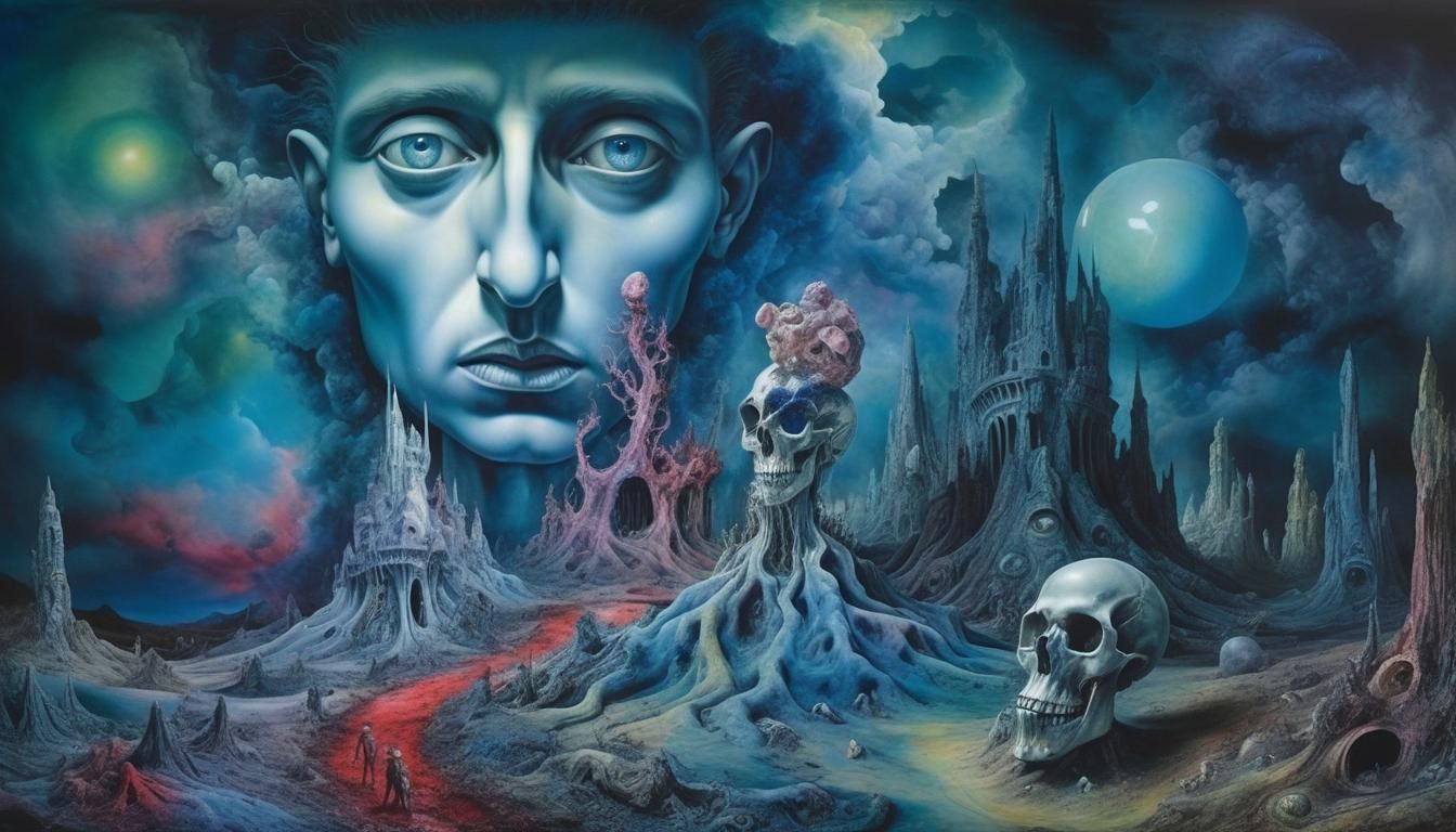 Surreal Lost Souls in a Magical Realm