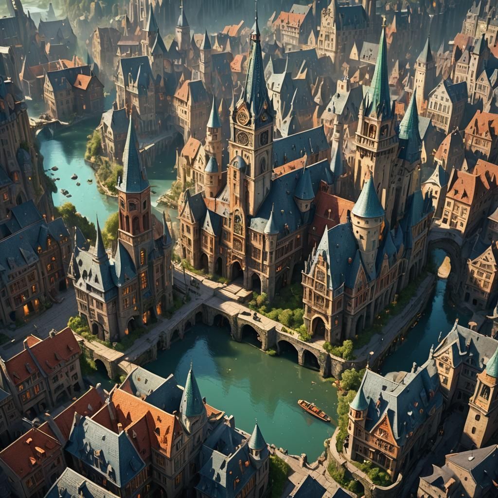 Emerald City: A Gemstone Metropolis in Unreal Engine