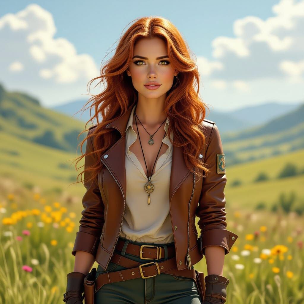 Mira Lynne Everlight In Epic Cinematic Landscape