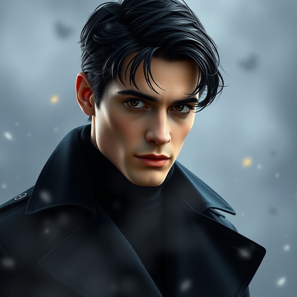 Bruce Wayne in Ethereal Gotham Fog