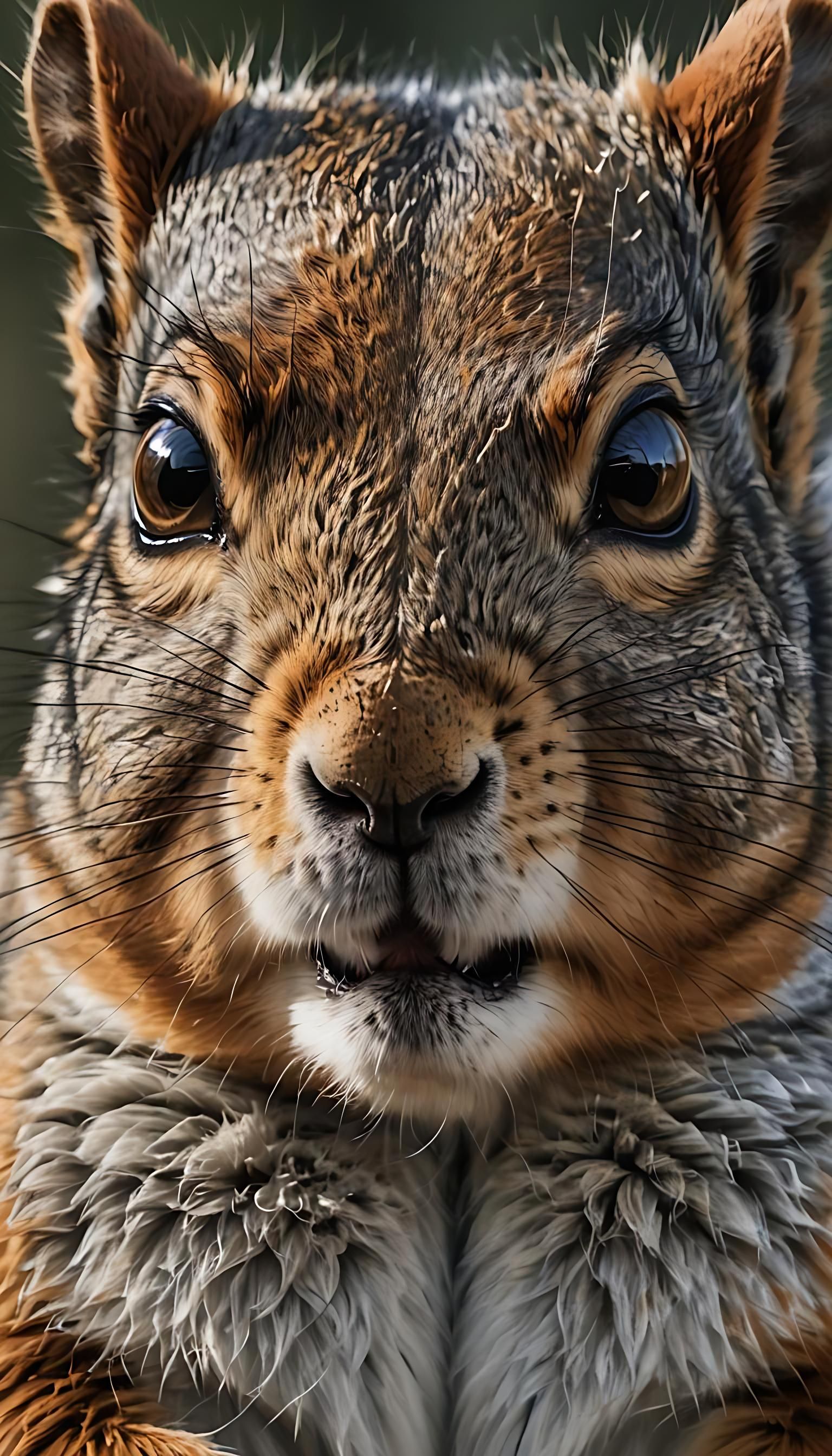 The Smiling Squirrel