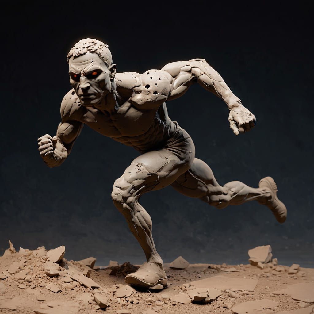 Clay Runner in Sinister Mood