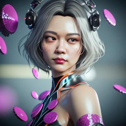 Retro Sci-Fi 3D Diorama with Gritty Details