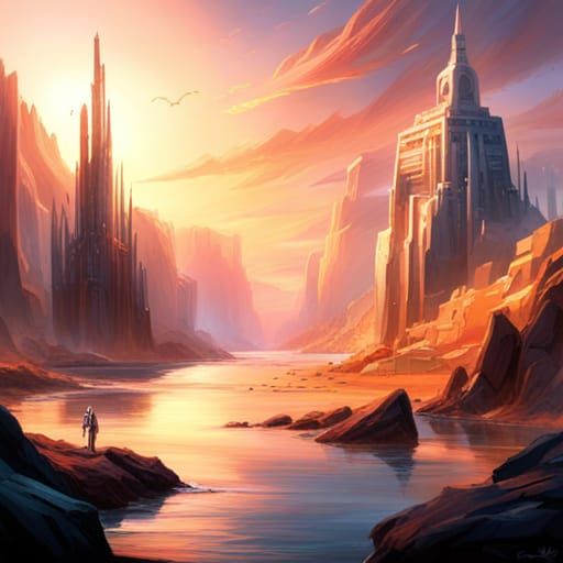 Epic Star Wars Cinematic Digital Matte Painting