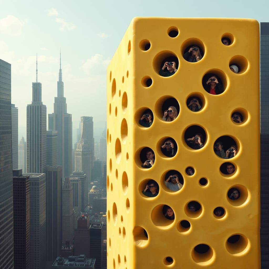 Cheese skyscraper