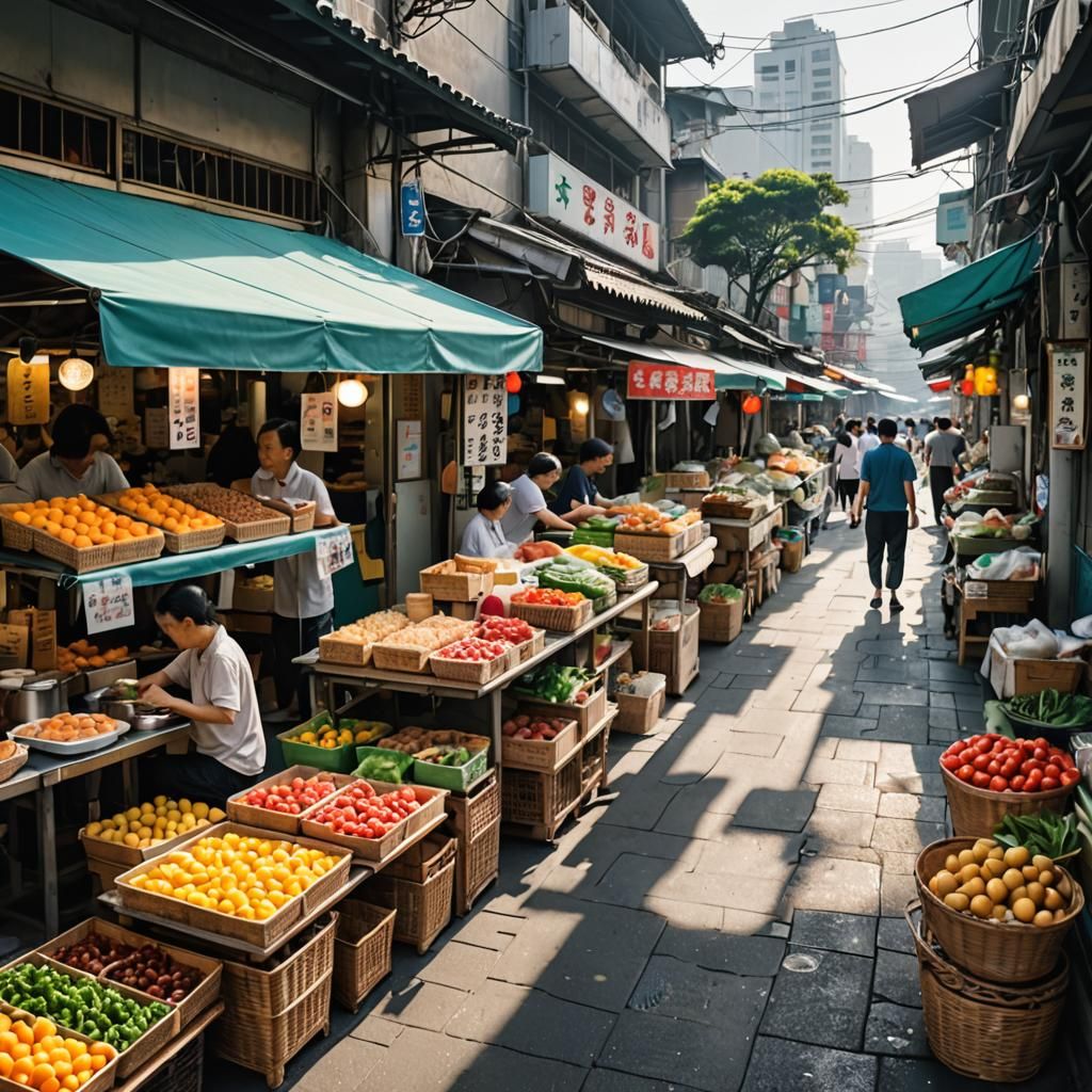 Taipei Morning Market