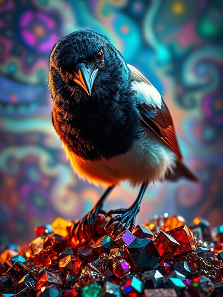 Mysterious January Magpie Showcases Vibrant Hoard in Mesmeri...